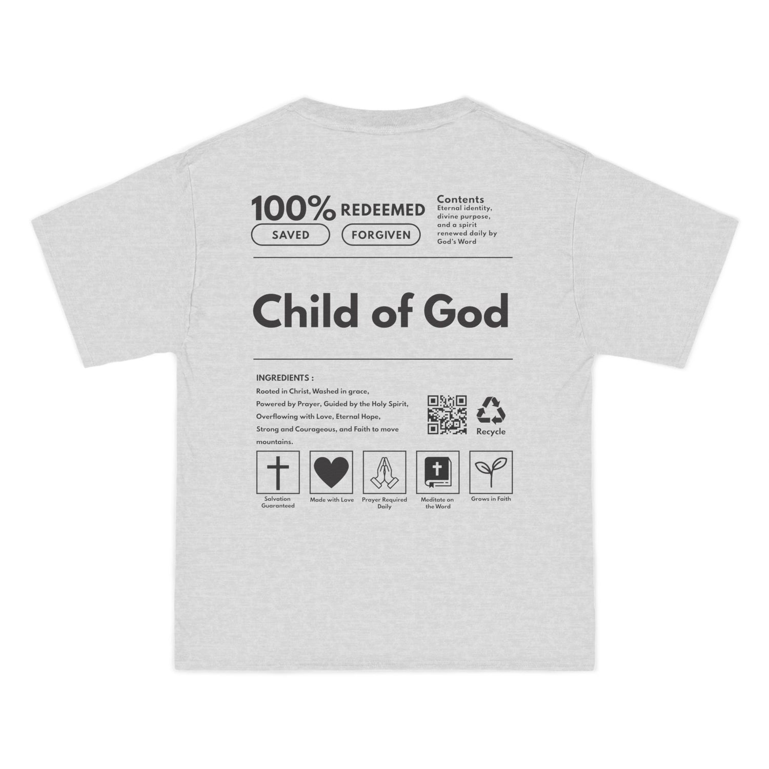 "CHILD OF GOD" CLASSIC FIT 3XL-6XL