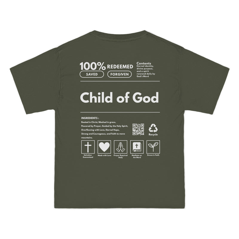 "CHILD OF GOD"CLASSIC FIT 3XL-6XL