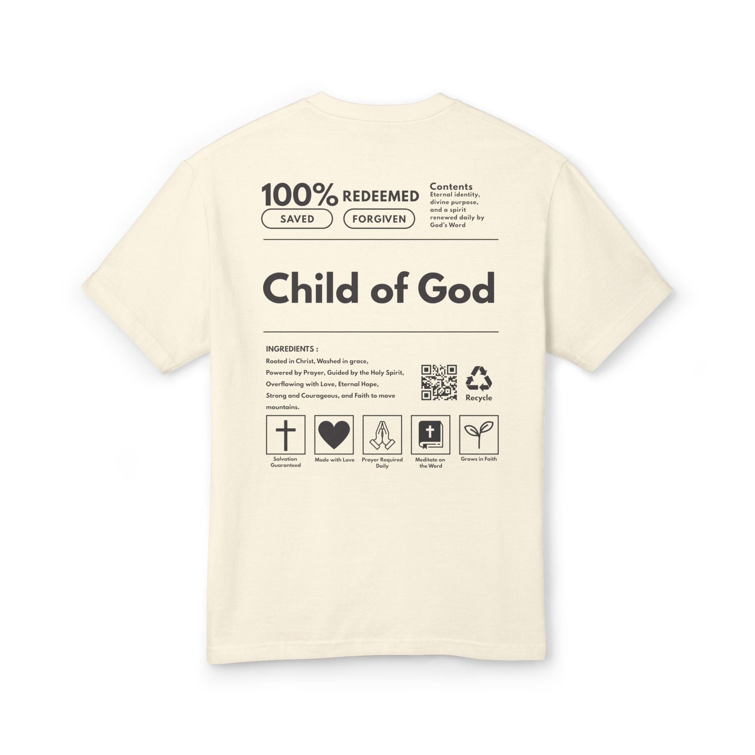 "CHILD OF GOD" CLASSIC FIT