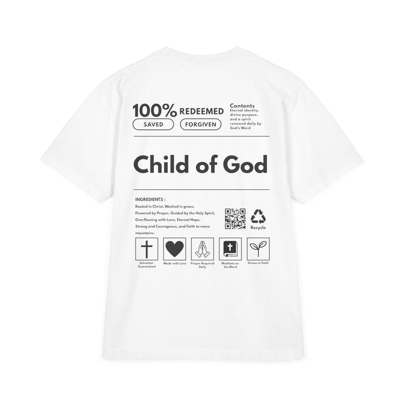 "CHILD OF GOD" OVERSIZED T