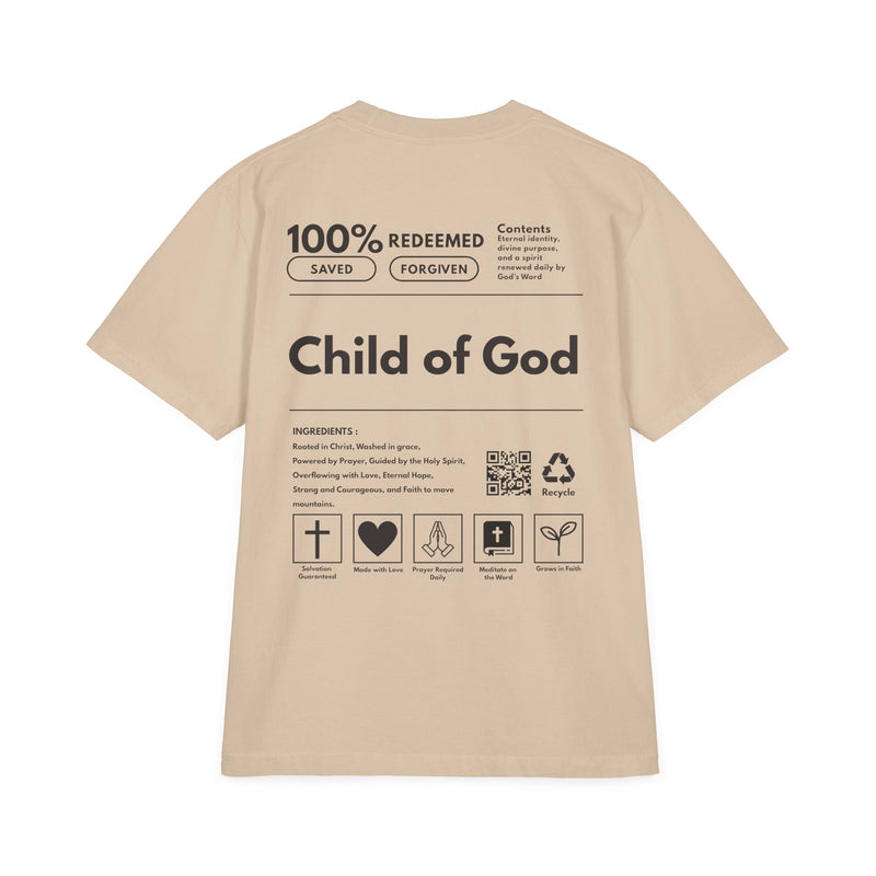 "CHILD OF GOD" OVERSIZED T