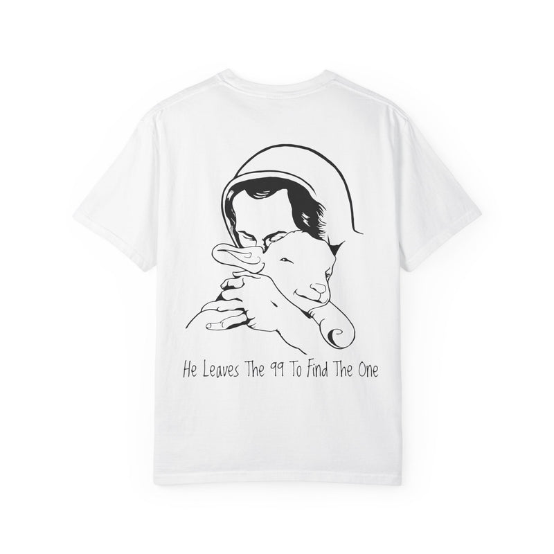 "HE LEAVES THE 99" SOFT  T