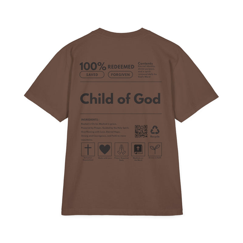 "CHILD OF GOD" OVERSIZED T